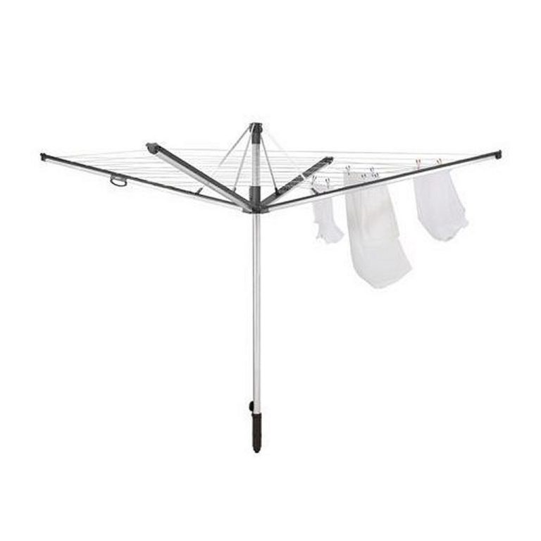 Leifheit 85276 Linomatic 500 Plus Droogmolen 328x106-172 cm Aluminium/Antraciet | Kopen bij Flickmyhouse