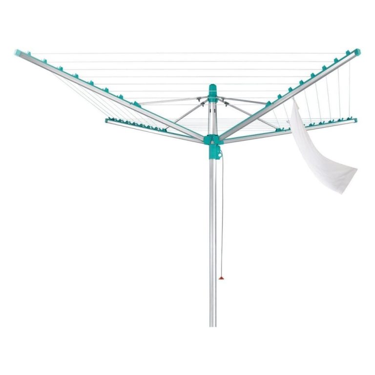 Leifheit 85286 Linomatic 500 Easy Droogmolen 50 m Drooglente Groen/Zilver | Kopen bij Flickmyhouse