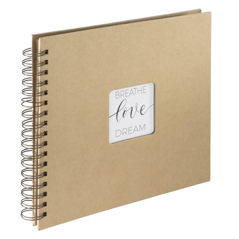 Hama Spiraalalbum Craft 28 X 24 Cm 40 Kraftpapier-pagina's | Kopen bij Flickmyhouse