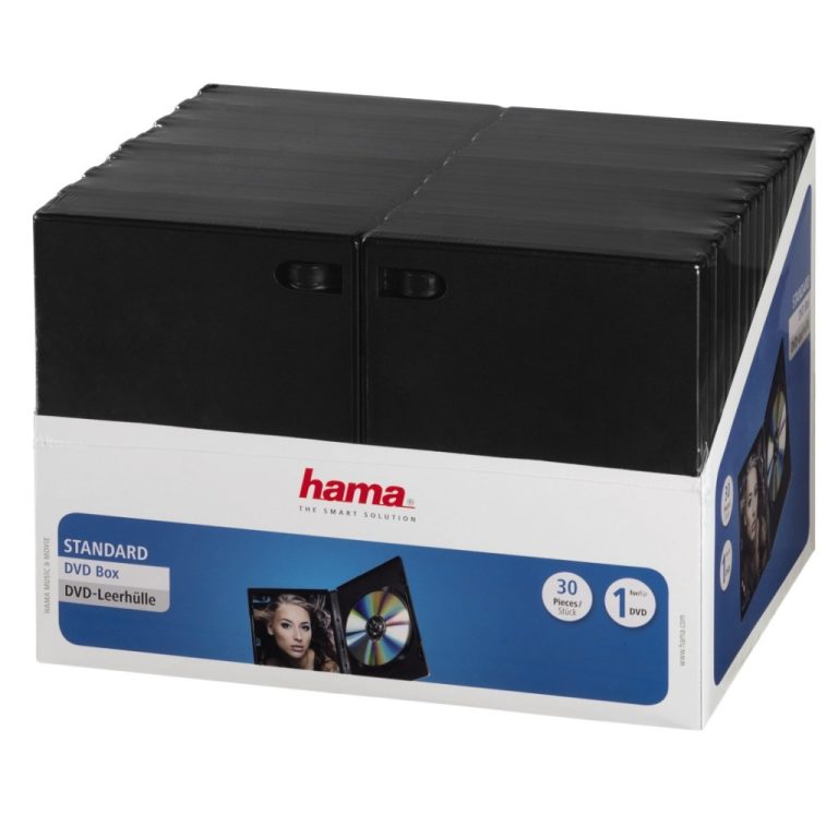 Hama Dvd-Box Black 30-Pack Red | Kopen bij Flickmyhouse