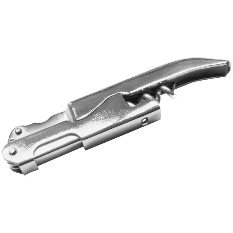 Fackelmann Basic Kurkentrekker 12 cm RVS | Kopen bij Flickmyhouse