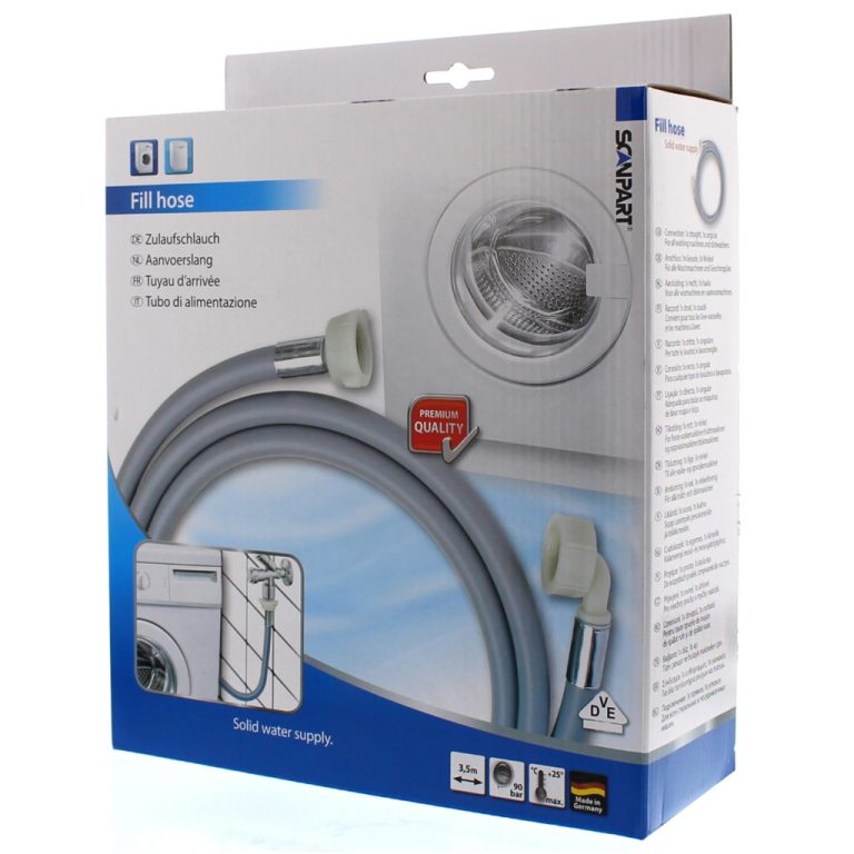 Scanpart Wasmachine Aanvoerslang 350 cm | Kopen bij Flickmyhouse