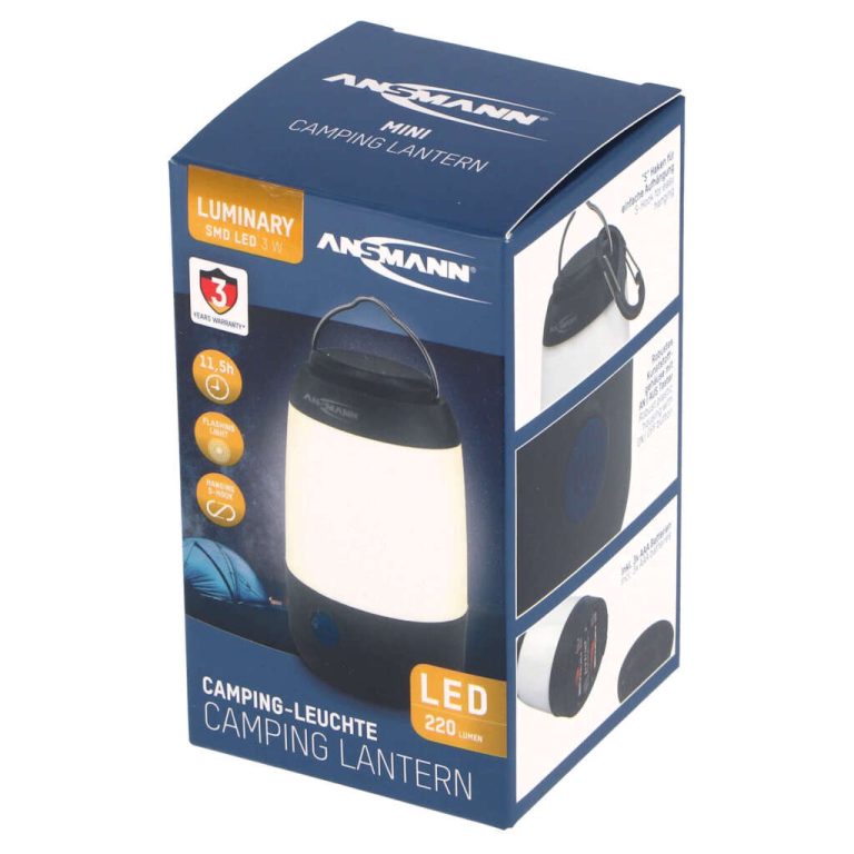 Ansmann LED Camping Lantaarn 220 Lumen Helder Wit | Kopen bij Flickmyhouse