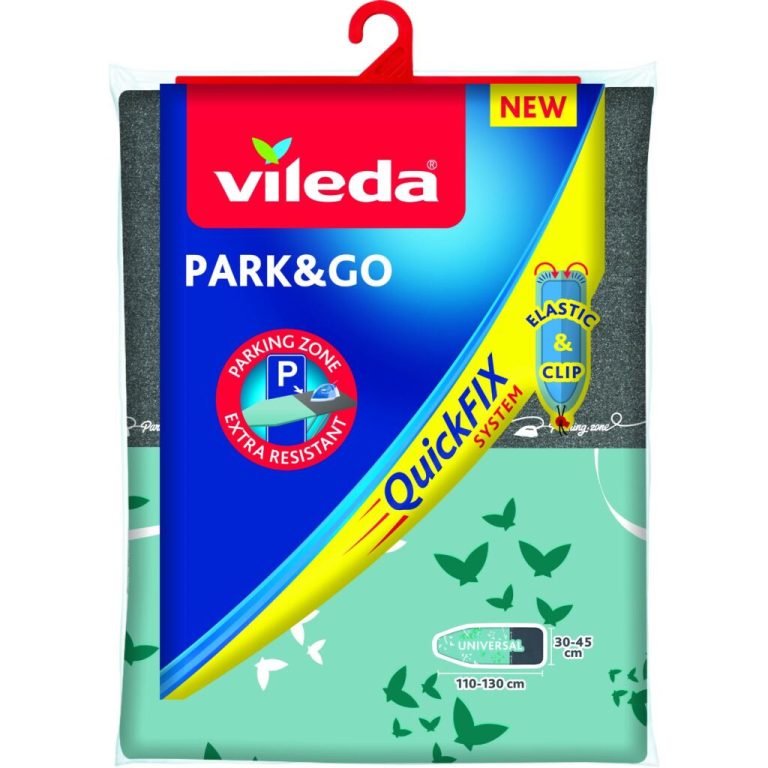 Vileda Park and Go QuickFix Strijkplankhoes Mintgroen/Grijs | Kopen bij Flickmyhouse