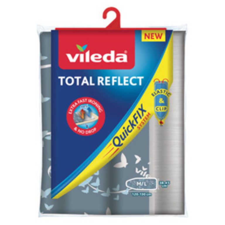 Vileda Total Reflect Strijkplankovertrek Universeel Grijs | Kopen bij Flickmyhouse