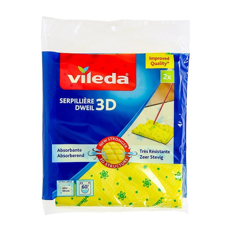 Vileda Ultra Fresh Dweil 60x50 cm 2 Stuks | Kopen bij Flickmyhouse