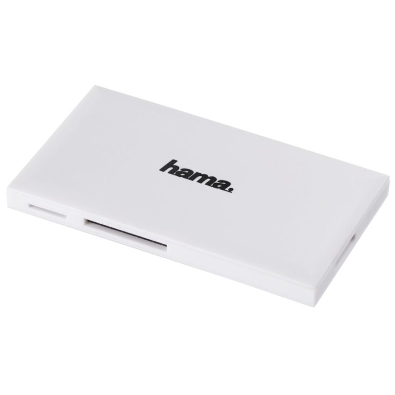 Hama USB-3.0-multi-kaartlezer SD/microSD/CF Wit | Kopen bij Flickmyhouse