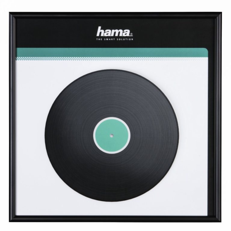 Hama LP-cover-lijstje Aluminium Zwart 31