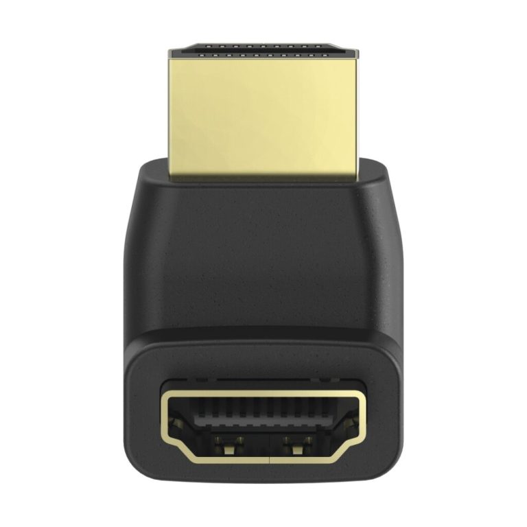 Hama High-speed HDMI&trade;-hoekadapter Stekker - Koppeling 90&deg; | Kopen bij Flickmyhouse