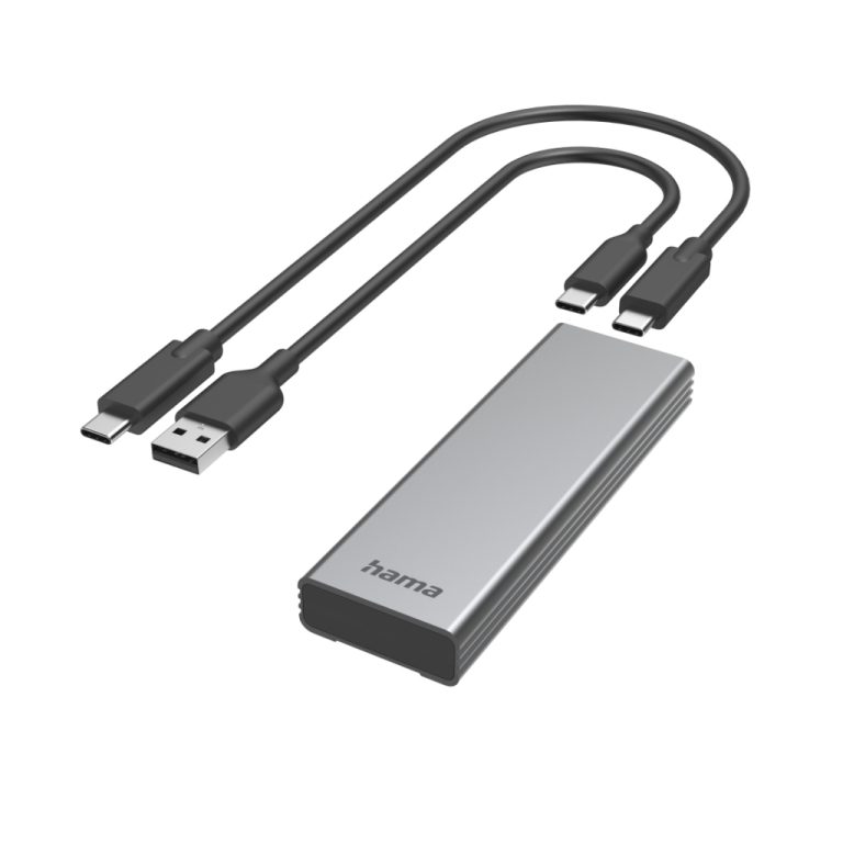 Hama USB-behuizing Voor Harde Schijf Voor M.2 SATA En NVMe SSD-harde Schijven | Kopen bij Flickmyhouse