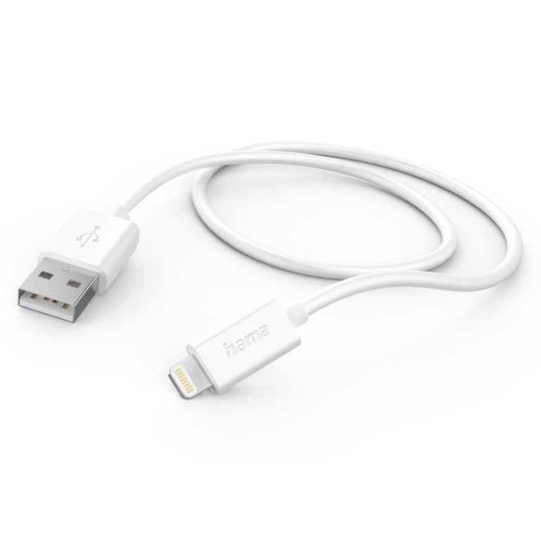 Hama Oplaadkabel USB-A - Lightning 1 M Wit | Kopen bij Flickmyhouse