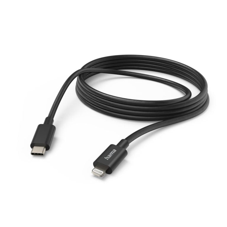 Hama Oplaadkabel USB-C - Lightning 3 M Zwart | Kopen bij Flickmyhouse
