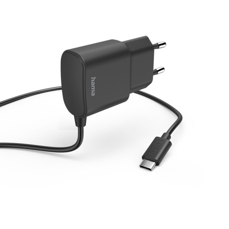 Hama Oplader met USB C-Aansluiting 12W 1 m Zwart | Kopen bij Flickmyhouse