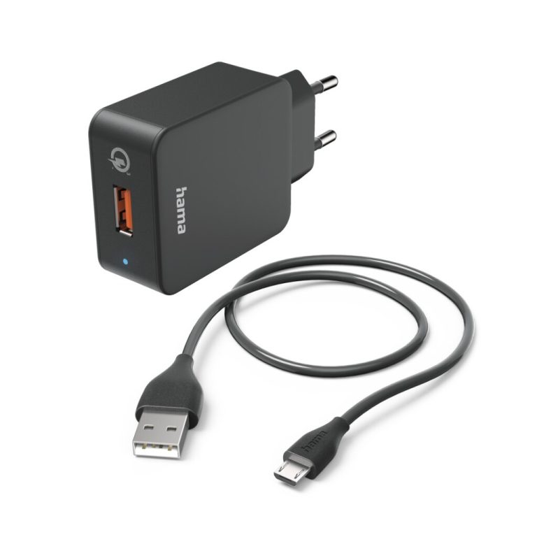 Hama Snellader Met Oplaadkabel Micro-USB Qualcomm&reg; 19