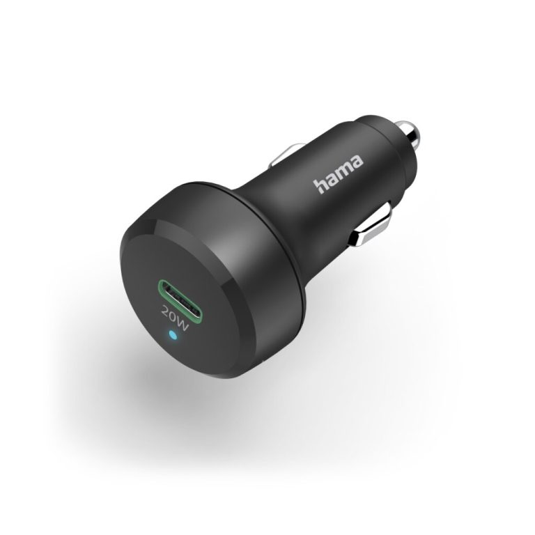 Hama Auto-snellader USB-C Power Delivery (PD)/Qualcomm&reg; 20 W Zwart | Kopen bij Flickmyhouse