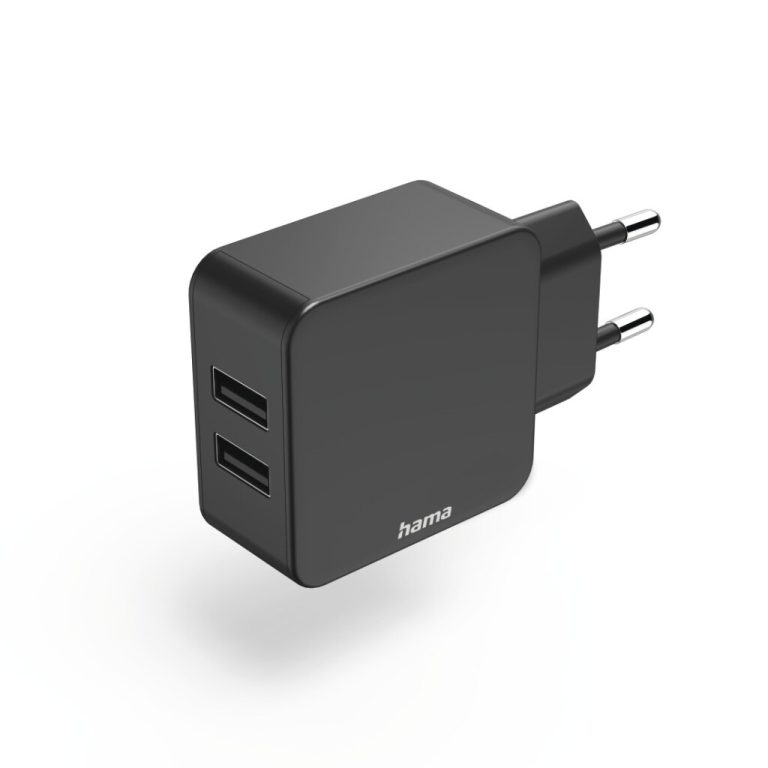 Hama 2-voudige-oplader USB-A-netadapter 2
