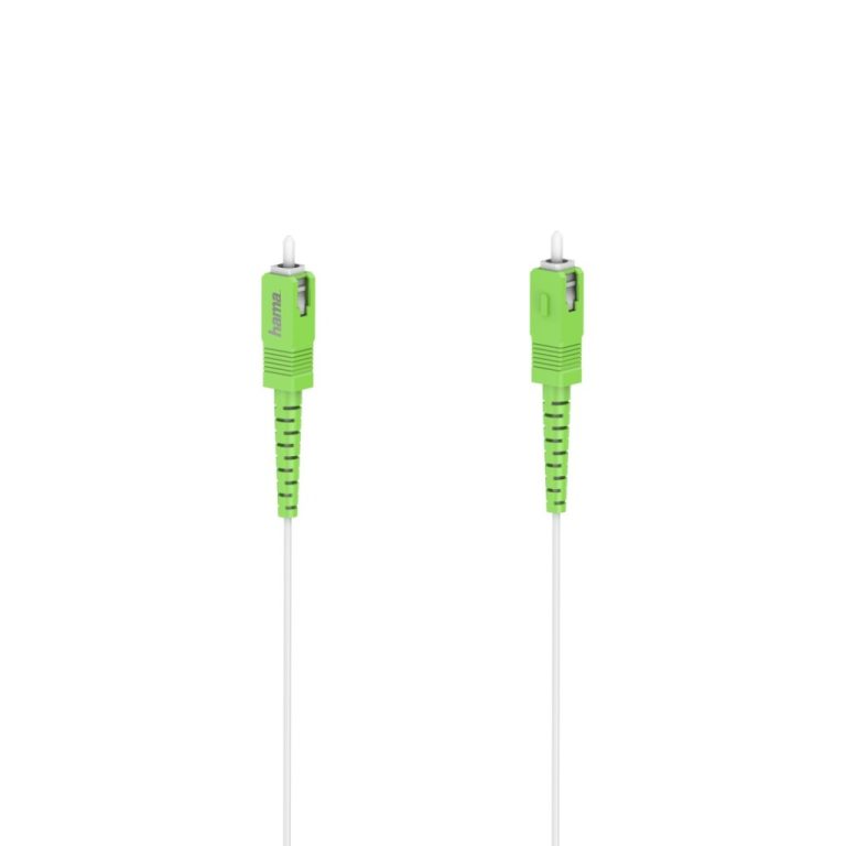 Hama Glasvezel-Netwerkkabel SC/APC-Stekker - SC/APC-Stekker 10 Gbit/s 6 m | Kopen bij Flickmyhouse