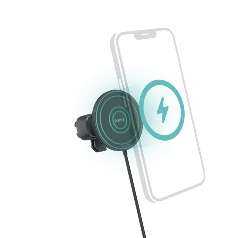 Hama MagCharge Car Auto-Oplader voor IPhone Zwart | Kopen bij Flickmyhouse