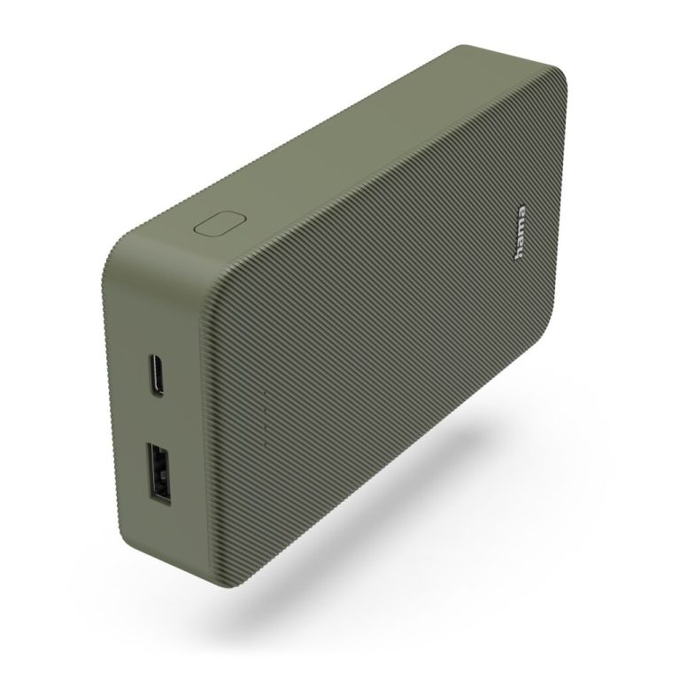 Hama Power Pack Colour 20 20000mAh 2 Uitgangen: USB-C USB-A Groen | Kopen bij Flickmyhouse