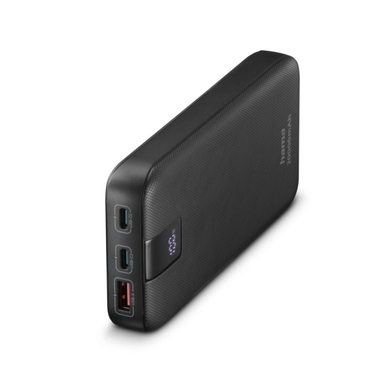 Hama Power Pack PD 20 20000mAh Uitgangen: 2x USB-C USB-A Snelladen Antr. | Kopen bij Flickmyhouse