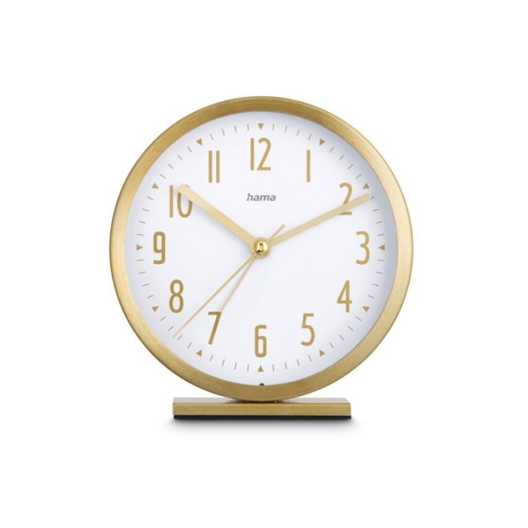 Hama Wekker Skye Tikt Niet Goud/Wit | Kopen bij Flickmyhouse