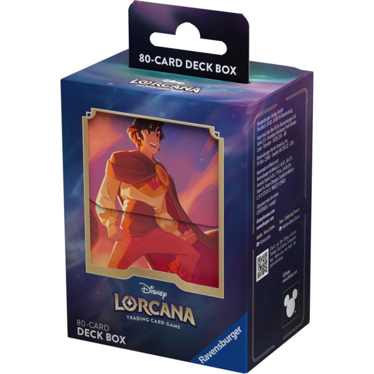 Ravensburger Disney Lorcana Deck Box Aladdin 80 Kaarten | Kopen bij Flickmyhouse