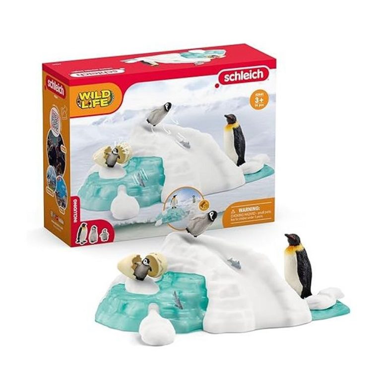 Schleich Wild Life Pingu&iuml;n Familie Fun | Kopen bij Flickmyhouse