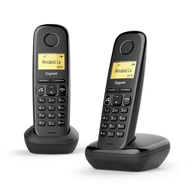 Gigaset A270 Duo DECT Telefoon Zwart | Kopen bij Flickmyhouse