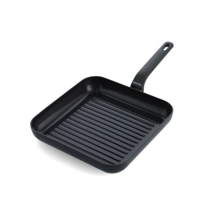 GreenPan Essence Grillpan Vierkant 28x28 cm Zwart | Kopen bij Flickmyhouse