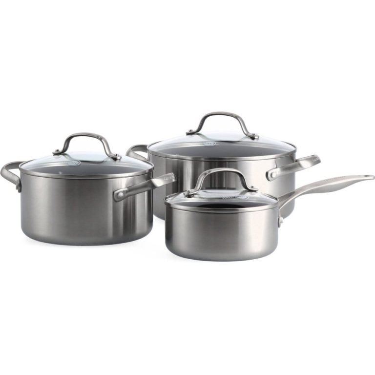 GreenPan Geneva Pannenset 6-delig RVS | Kopen bij Flickmyhouse