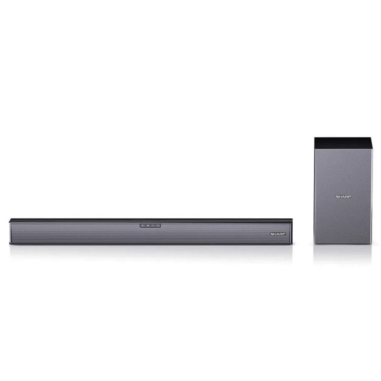 Sharp HT-SBW182 2.1 Slim Soundbar 74 cm + Draadloze Subwoofer Zwart | Kopen bij Flickmyhouse