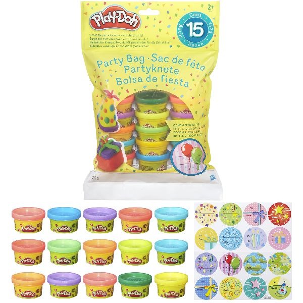 Play-Doh Party Bag met 15 Play-Doh Potjes | Kopen bij Flickmyhouse