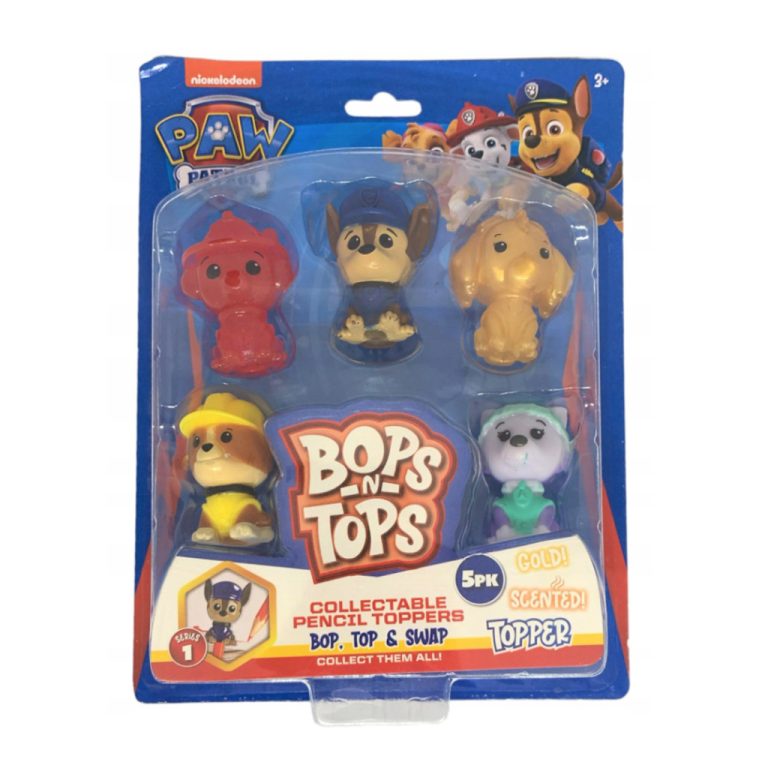 Paw Patrol Bops and Tops Figuren 5 Stuks | Kopen bij Flickmyhouse