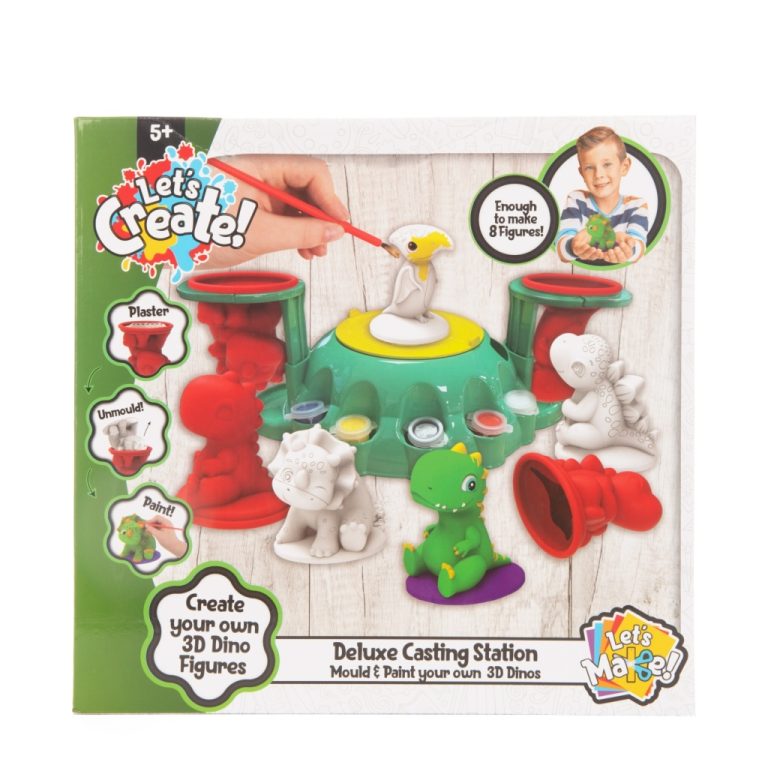 Let's Create! Gips Dino's Maken | Kopen bij Flickmyhouse