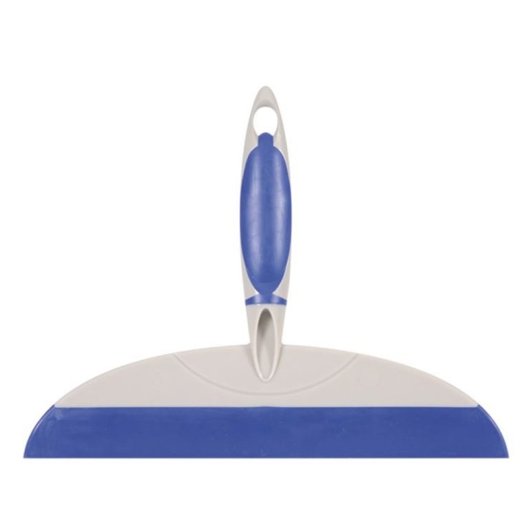 Linea Softwise Douchewisser met Zuignap Blauw/Wit | Kopen bij Flickmyhouse
