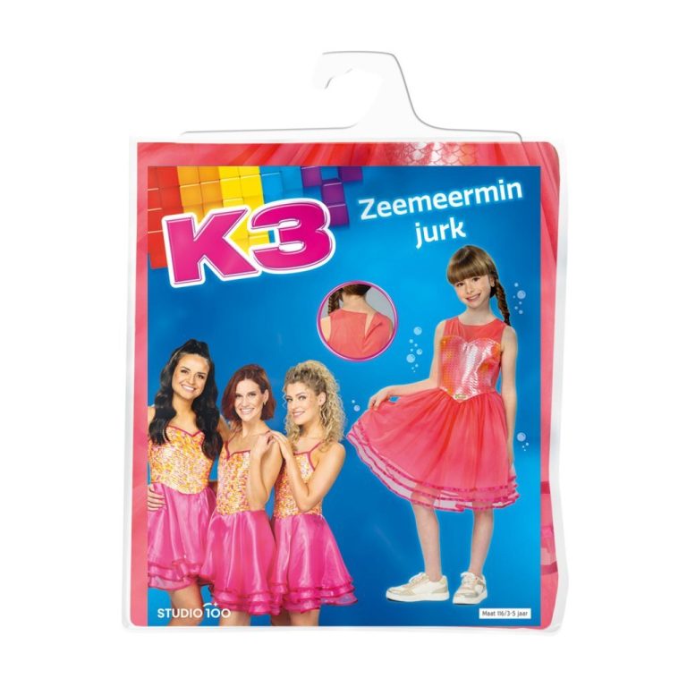 K3 Zeemeermin Jurk 3-5 Jaar | Kopen bij Flickmyhouse