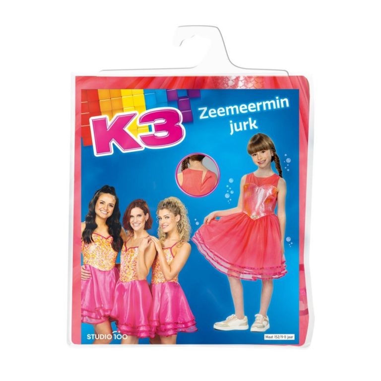 K3 Zeemeermin Jurk 9-11 Jaar | Kopen bij Flickmyhouse