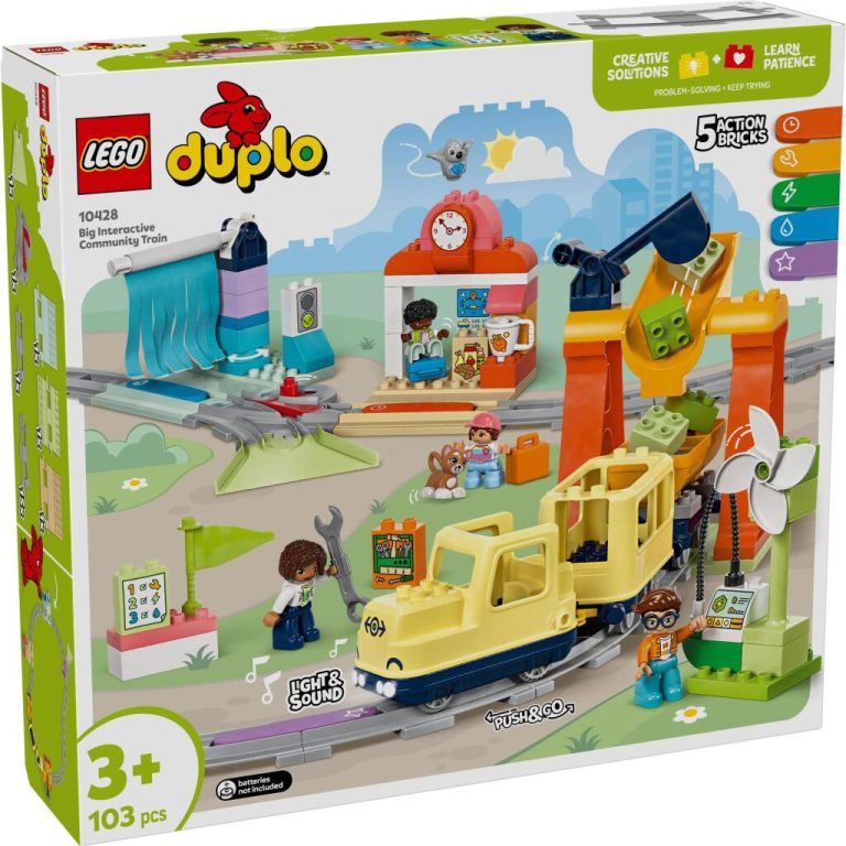 Lego Duplo 10428 Grote Interactieve Buurttrein | Kopen bij Flickmyhouse