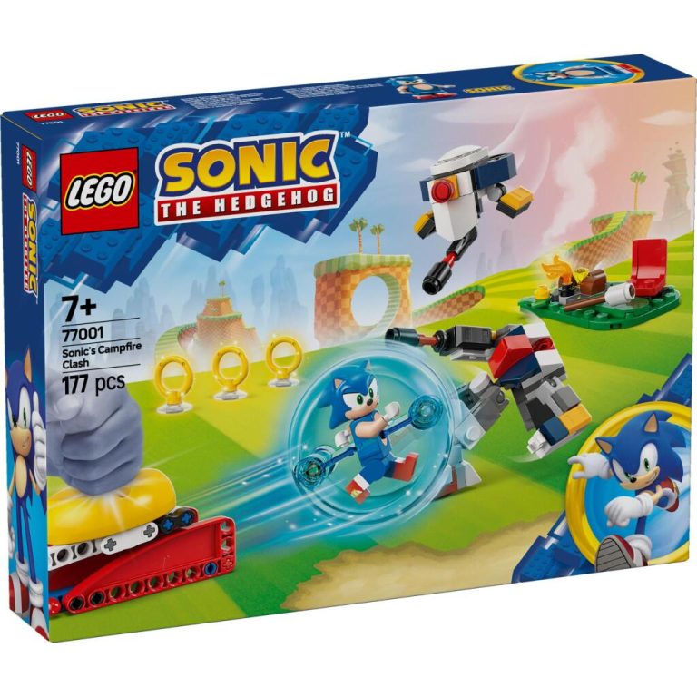 Lego Sonic the Hedgehog 77001 Sonics Krachtmeting bij het Kampvuur | Kopen bij Flickmyhouse