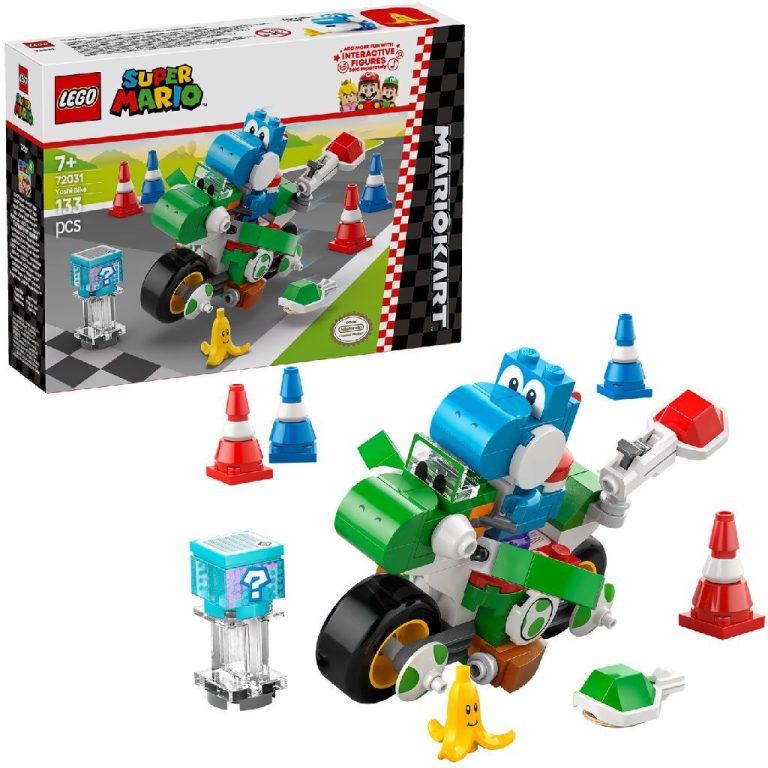 Lego Super Mario 72031 Mario Kart Yoshi-Crosser + Geluid | Kopen bij Flickmyhouse