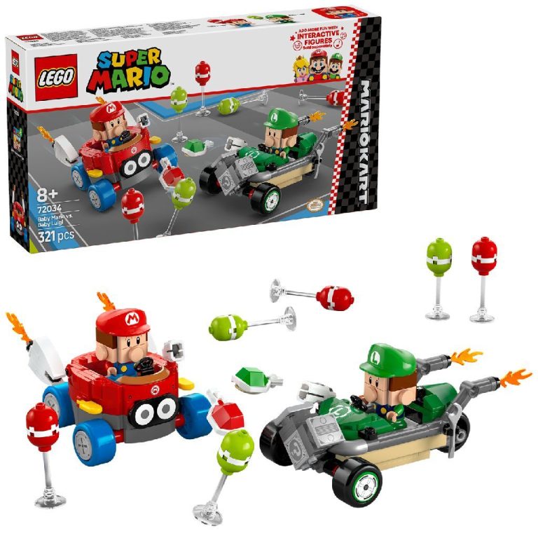 Lego Super Mario 72034 Mario Kart Baby Mario | Kopen bij Flickmyhouse