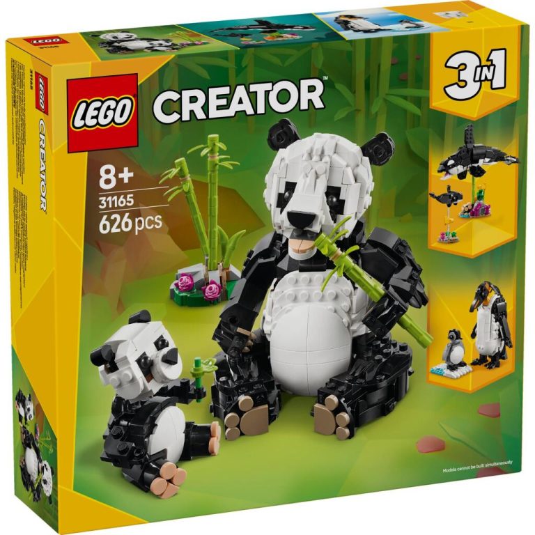 Lego Creator 31165 Wilde Dieren Pandafamilie | Kopen bij Flickmyhouse
