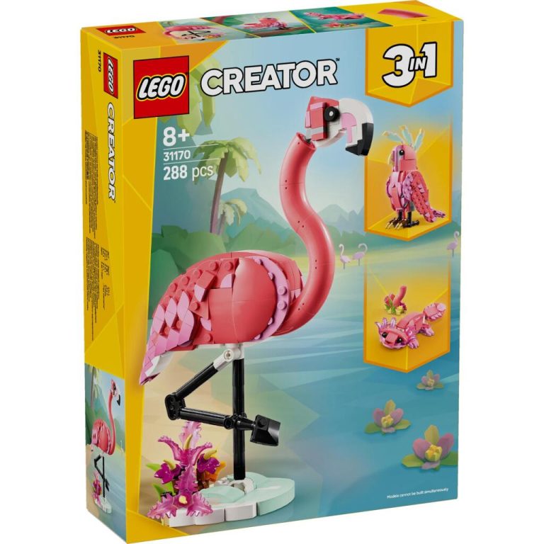 Lego Creator 31170 Wilde Dieren Flamingo | Kopen bij Flickmyhouse