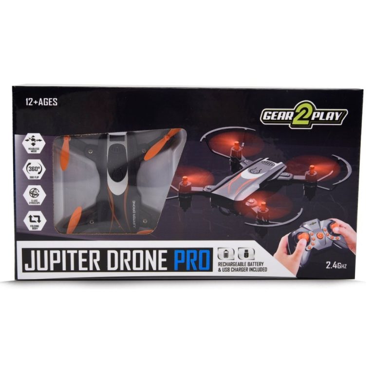 Gear2Play Jupiter Drone Pro Zwart/Oranje | Kopen bij Flickmyhouse