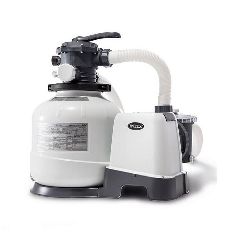Intex 26648GS 2800 GPH Zandfilterpomp 220-240V 8000L | Kopen bij Flickmyhouse
