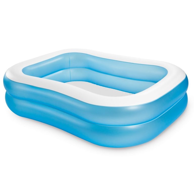 Intex 57180NP Wet Set Collection Family Pool Opblaaszwembad 203x152x48 cm Blauw/Wit | Kopen bij Flickmyhouse