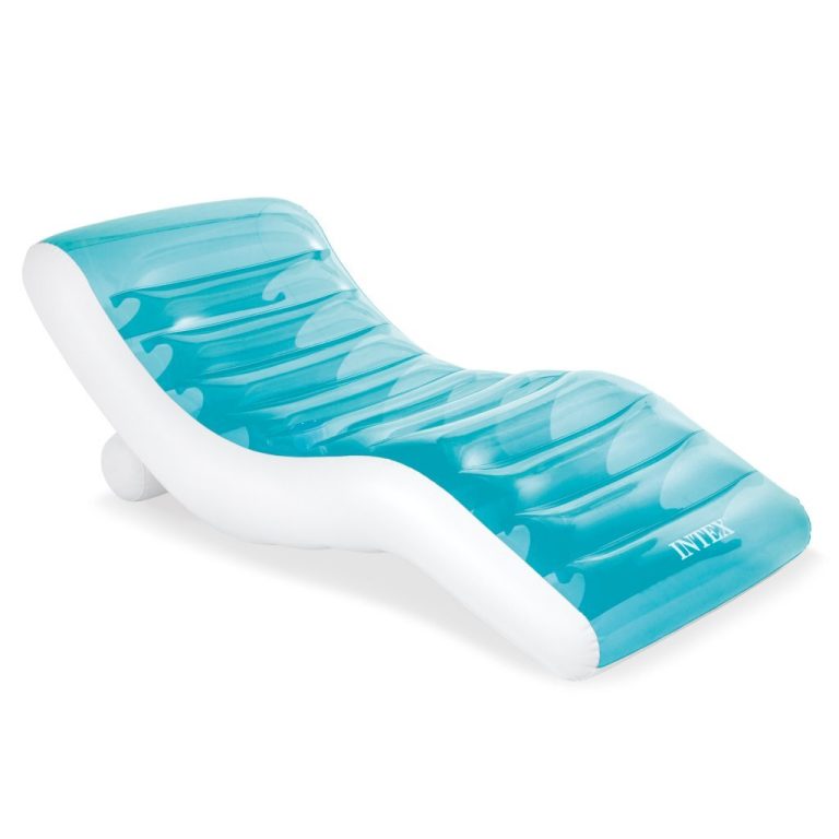 Intex 56874EU Wet Set Collection Luchtmat 191x99 cm Blauw/Wit | Kopen bij Flickmyhouse