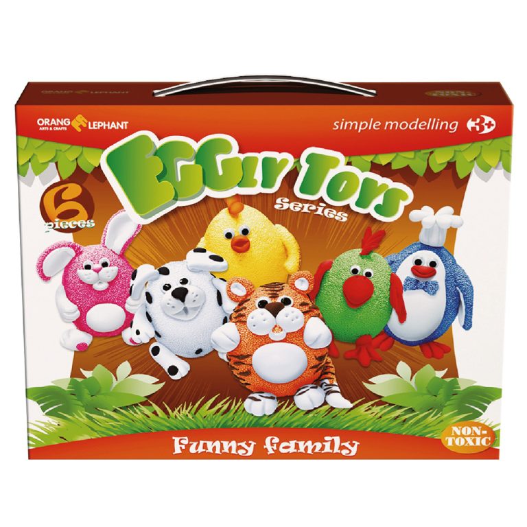 Klei A-Ball Clay Funny Family | Kopen bij Flickmyhouse