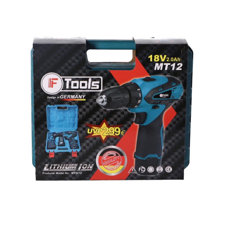 F-Tools Accu Boormachine Gereedschapset in Koffer | Kopen bij Flickmyhouse