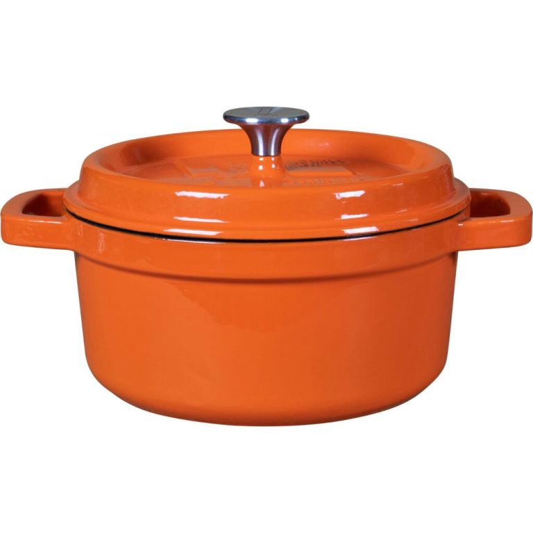 Solinger The Windmill Premium Gietijzeren Braadpan 2.5L Oranje/Emaille | Kopen bij Flickmyhouse